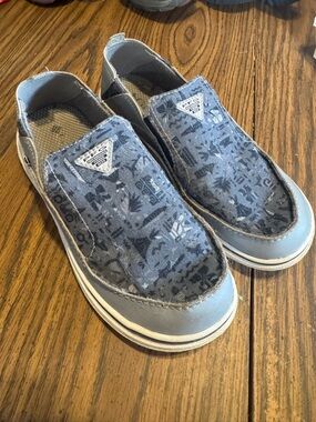 Kids Slip-On Canvas Shoes in Blue - Casual Comfort